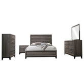 Watson 5-piece Queen Bedroom Set Grey Oak